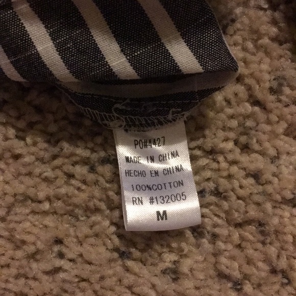 Cotton side-tie paper bag waist skort - Picture 3 of 3